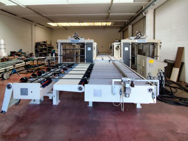 tomassini - rapid/c 100-130 dop - feeding and stacking lines per lavorazione legno