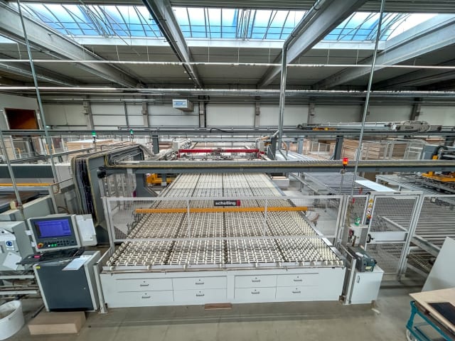 schelling - ah 6 430 - plattensägen batch 1 per lavorazione legno