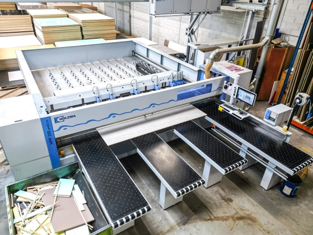 Used HOLZMA | HPP 300/43/43-Front Loading Beam Panel Saws