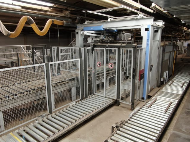 bargstedt + weeke - tbp411+bhh - ligne de percage tourillonage per lavorazione legno