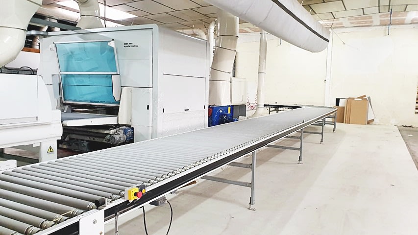 cefla - . - painting line per lavorazione legno