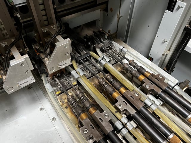 bargstedt + weeke - tbp411+bhh - drilling and insertion lines per lavorazione legno