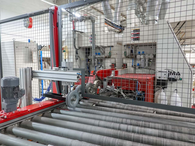 ima + meinert - combima-system/ii 1950-a - squaringedgebanding line per lavorazione legno