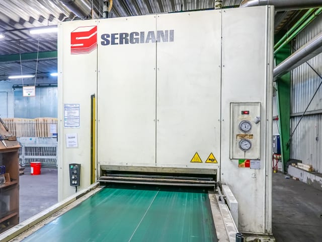 sergiani - las 230 plus - линия прессования для производства дверей per lavorazione legno
