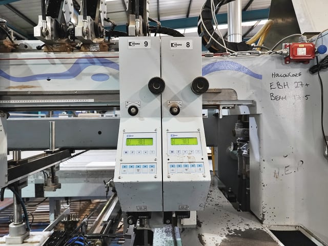 weeke - bst 505 - linha de perfuração e inserção per lavorazione legno