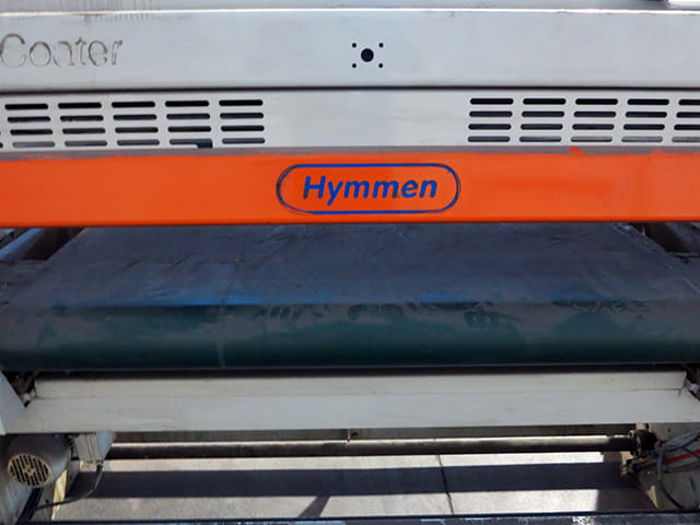 hymmen - combi coater elx - вальцовый красконаносящий станок per lavorazione legno