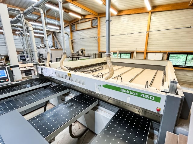 selco - sektor 450 - front loading panel saws per lavorazione legno