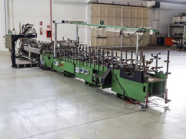 dieffe macchine - pu 15/30 pur/s0 - rivestitrice per profili per lavorazione legno