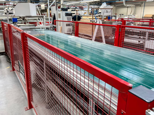 kuper - kfe-tandem 3 1600/450 - línea de embalaje per lavorazione legno