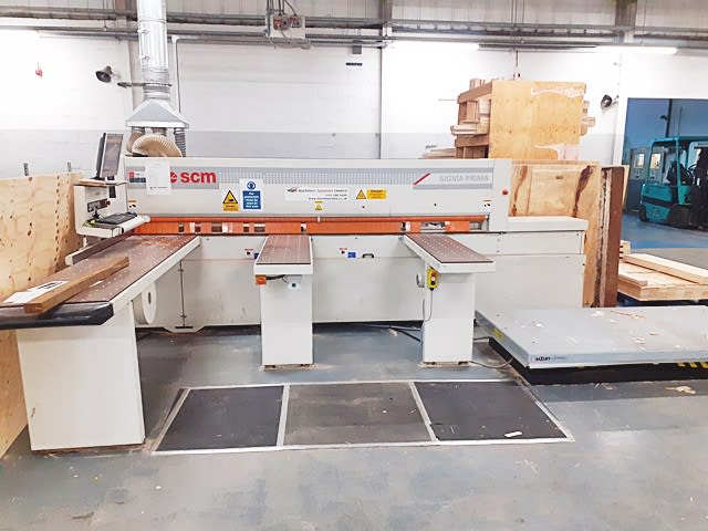 scm - sigma prima n 3200 - front loading panel saws per lavorazione legno