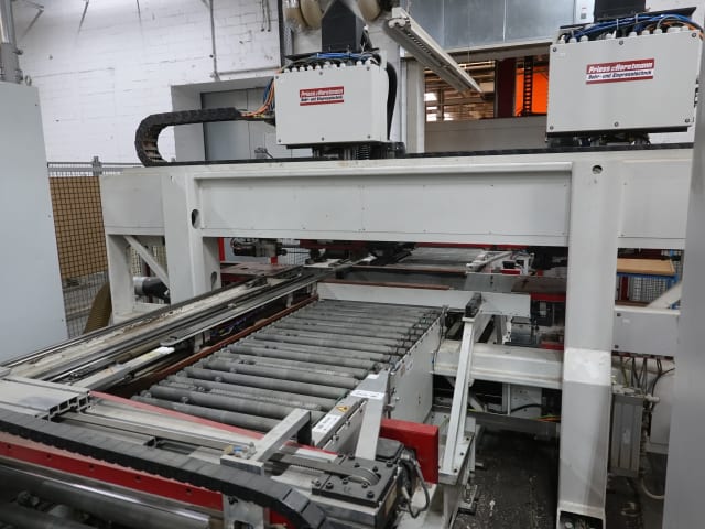 priess - bat-dtw-cnc - ligne de percage tourillonage per lavorazione legno