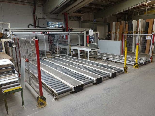 priess - bat-dtw-cnc - ligne de percage tourillonage per lavorazione legno