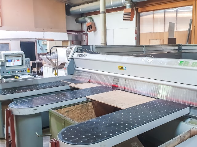 selco - eb 80 - front loading panel saws per lavorazione legno