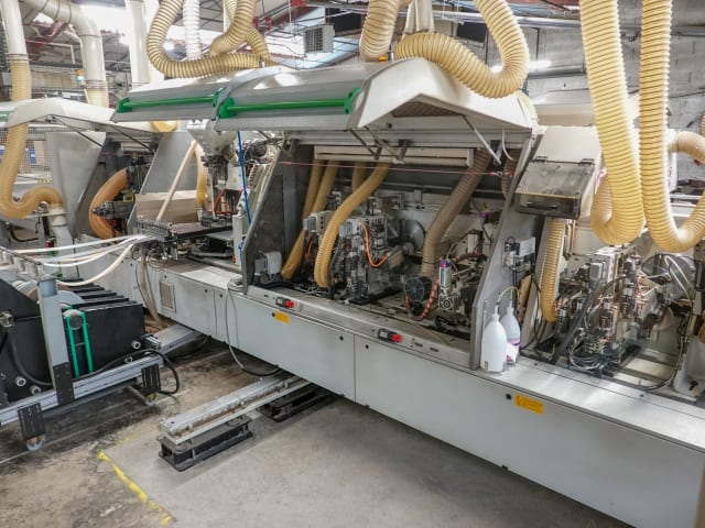 biesse - rbo - stream sb2 9.5 - ligne de façonnage–placage per lavorazione legno