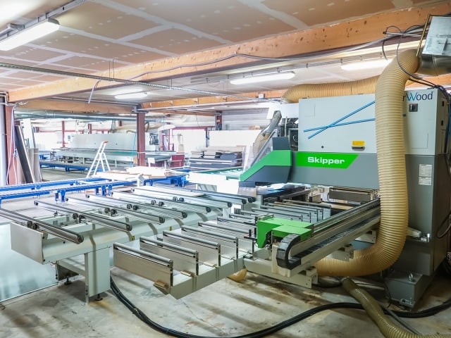 biesse - skipper 130 - centre de percage flexible per lavorazione legno