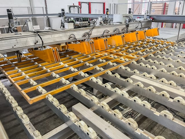 ima + schelling - ah 6 - beam panel saws with automatic warehouse per lavorazione legno