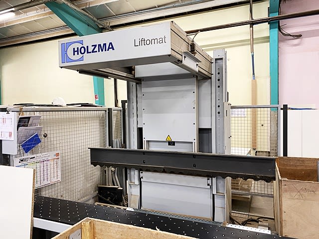 holzma - hpp 380/43/43/x - plattensäge mit automatischem lager per lavorazione legno