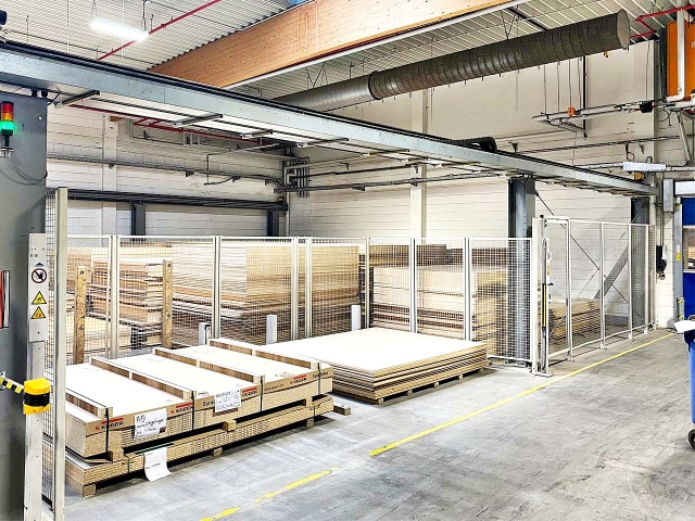 schelling - vs 8 - horizontal storage systems per lavorazione legno