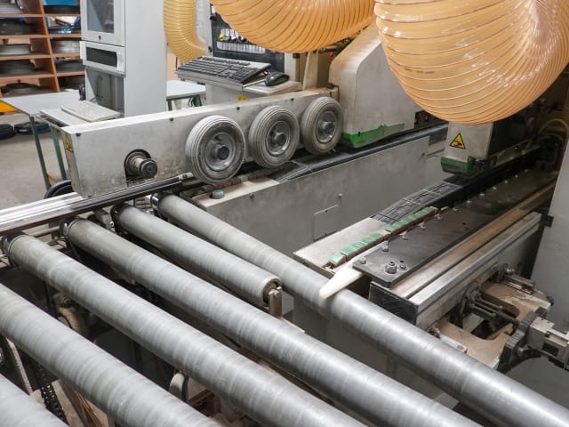 biesse - rbo - stream sb2 9.5 - squaringedgebanding line per lavorazione legno