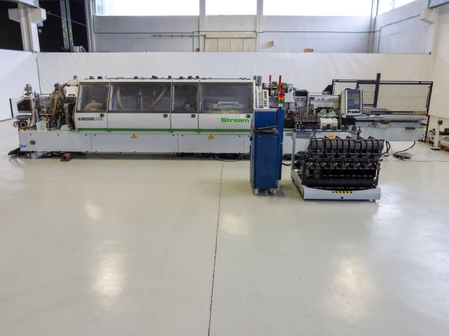 biesse - stream bd2 9.5 - doppelseitige kantenanleimmaschine per lavorazione legno