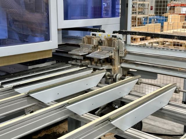 weeke - bhx 500 - máquina flexible de perforación per lavorazione legno