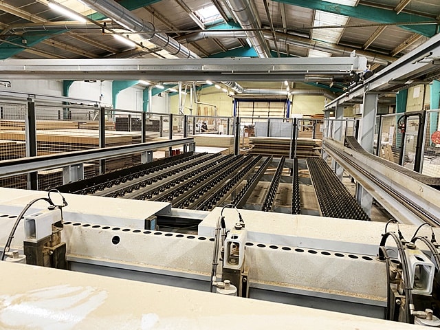 holzma - hpp 380/43/43 + tlf - scie à panneaux avec magazine paneaux per lavorazione legno