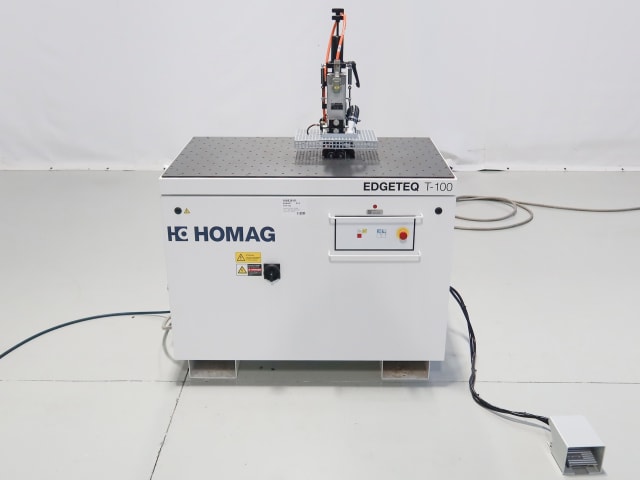 homag - edgeteq t-100 - fresa de recorte manual per lavorazione legno