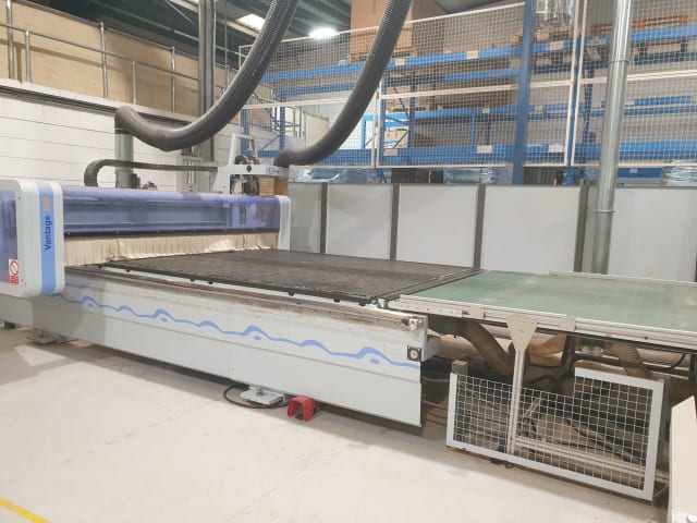 weeke - vantage 100/710 - bearbeitungszentrum mit nestingtisch per lavorazione legno