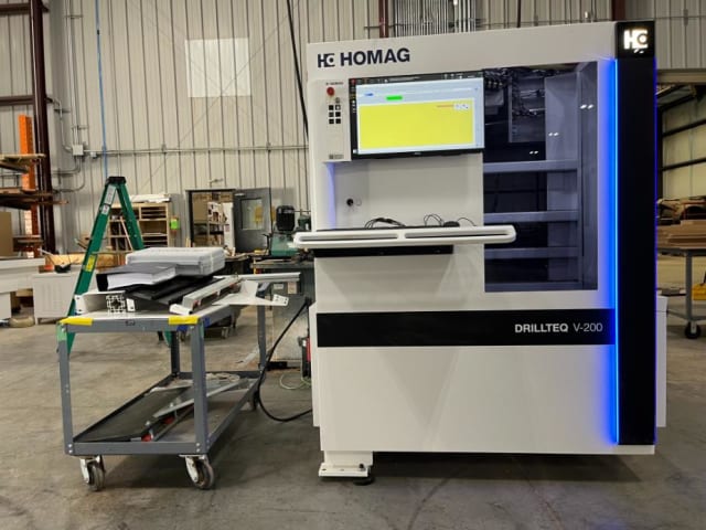 homag - drillteq v-200 - optimat bhx05 - centre dusinage vertical per lavorazione legno