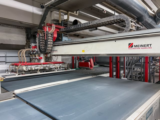 ima + schelling - ah 6 - beam panel saw with automatic warehouse per lavorazione legno