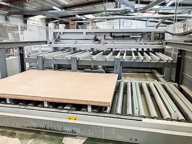 selco - ebt 108 - automatic rear loading beam panel saws per lavorazione legno