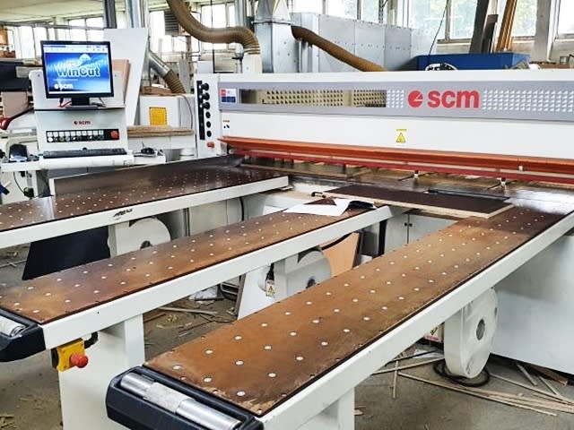 scm - sigma impact k - 前上料裁板锯机 per lavorazione legno