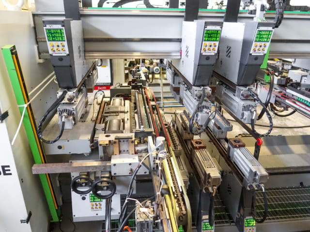 biesse - techno fdt - ligne de percage tourillonage per lavorazione legno