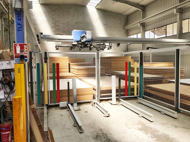 bargstedt - tlf 410 - magazzino orizzontale per lavorazione legno