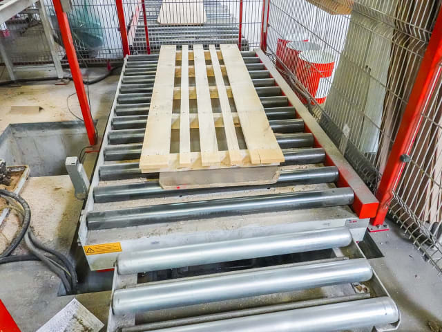 sergiani - las 230 plus - línea de prensado para puertas per lavorazione legno