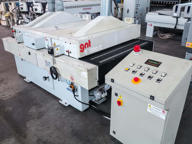 gnt - s 1300/2 - spazzolatrice per lavorazione legno