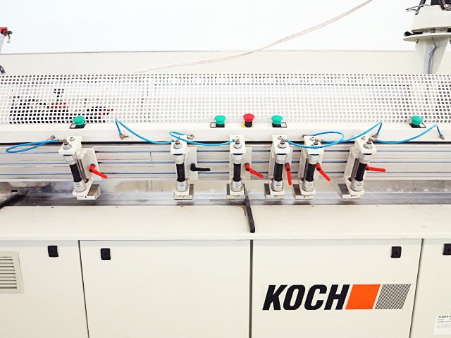 koch - sprint-ptp-2/1800 - horizontale durchlaufbohr und dübeleintreibanlage per lavorazione legno