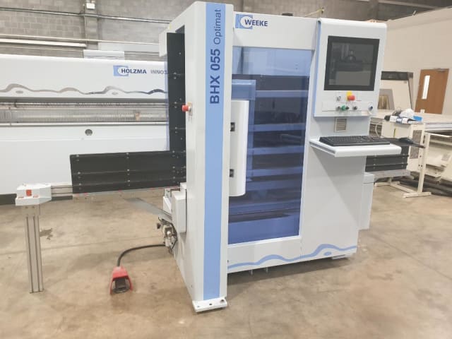 weeke - bhx 055 - vertikale cnc bohrmaschine per lavorazione legno