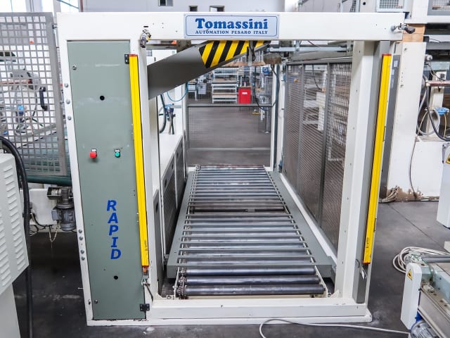 tomassini - rapid 130/s l=3200 sx - panel stacking and offloading per lavorazione legno