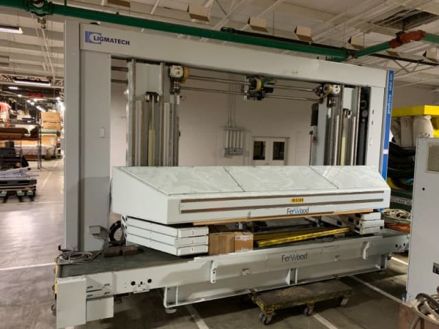ligmatech - mde 200 profiline - prensa per lavorazione legno