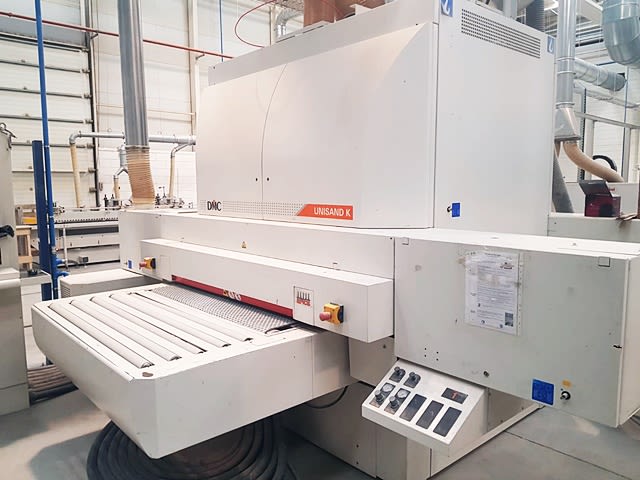 dmc - unisand k 1350 m3 - lijadora superior per lavorazione legno