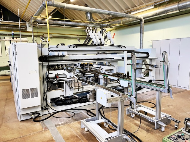 weeke - bst 500+bst 500 d - drilling and insertion lines per lavorazione legno