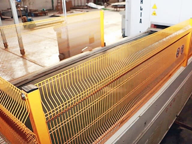 sergiani - las 230 - pressa a caldo per lavorazione legno