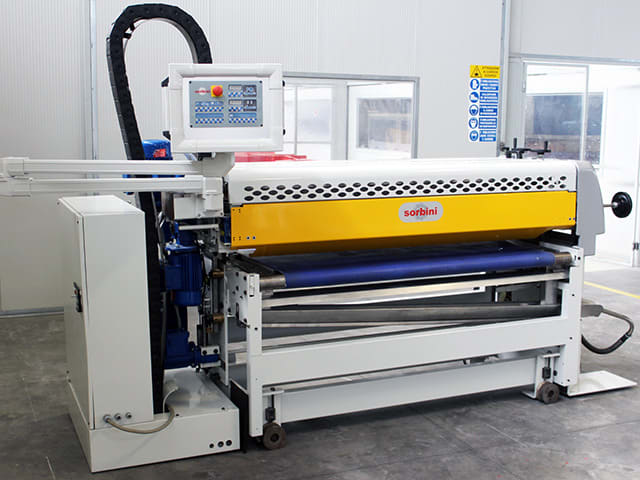 sorbini - smart coater mf / 1600 - spalmatrice a rullo per lavorazione legno