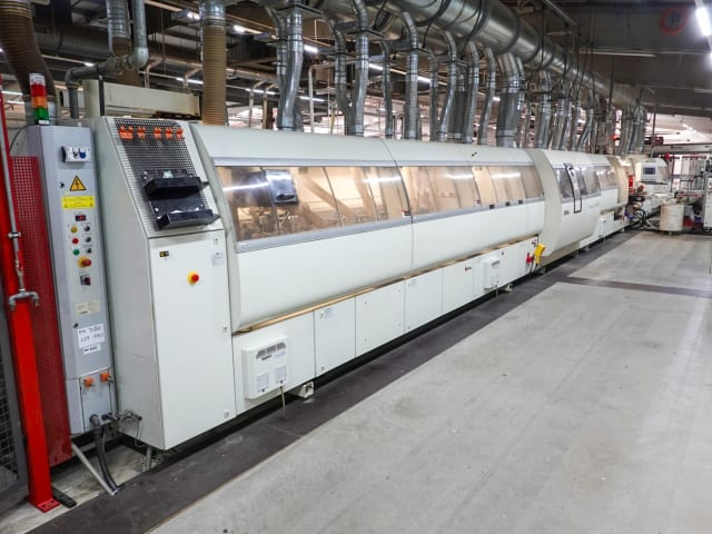 ima + meinert - combima-system/ii 1950-a - squaringedgebanding line per lavorazione legno