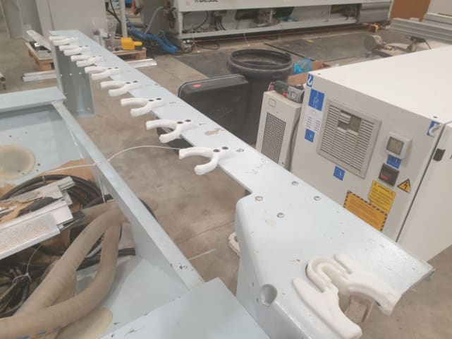 weeke - optimat bhp vantage 43m - cnc machine centres with flat tables per lavorazione legno