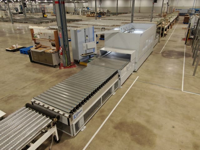 ligmatech - vkv 710/25/11/r - station de fermeture des cartons per lavorazione legno