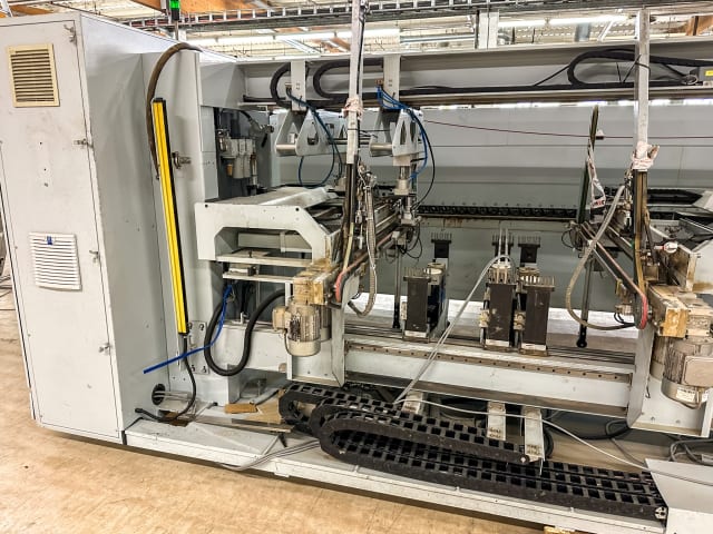 homag + weeke - bst 500+fpr620 - edge banding line for narrow pieces per lavorazione legno