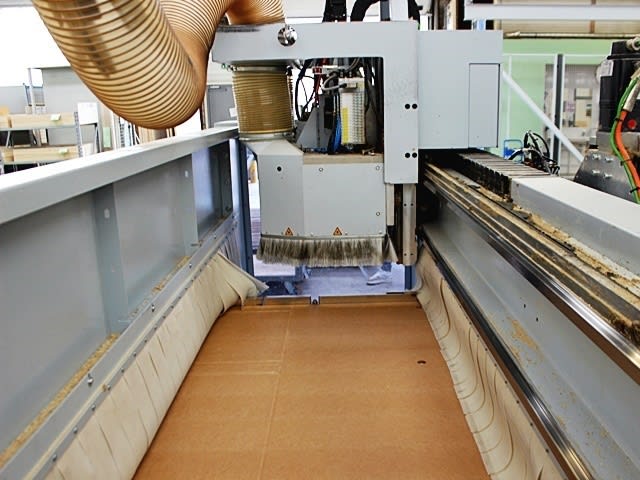 weeke - vantage 200/510 + tlf - linea di sezionatura per lavorazione legno