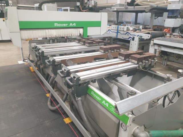 biesse - rover a 4.3 - cnc machine centres with pod and rail per lavorazione legno